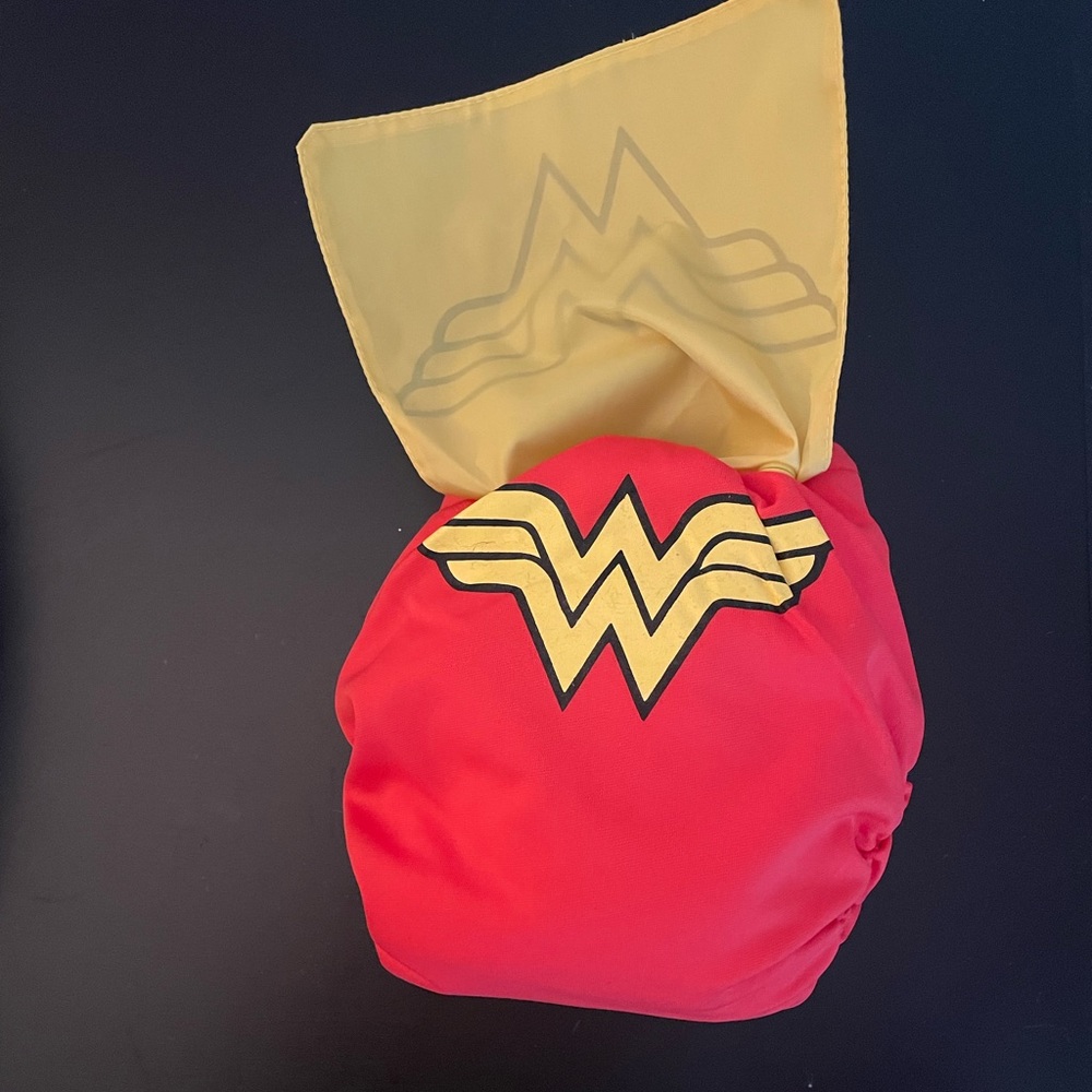 Bumpkins Cloth Diaper Snap All-In-One Pocket with Cape.